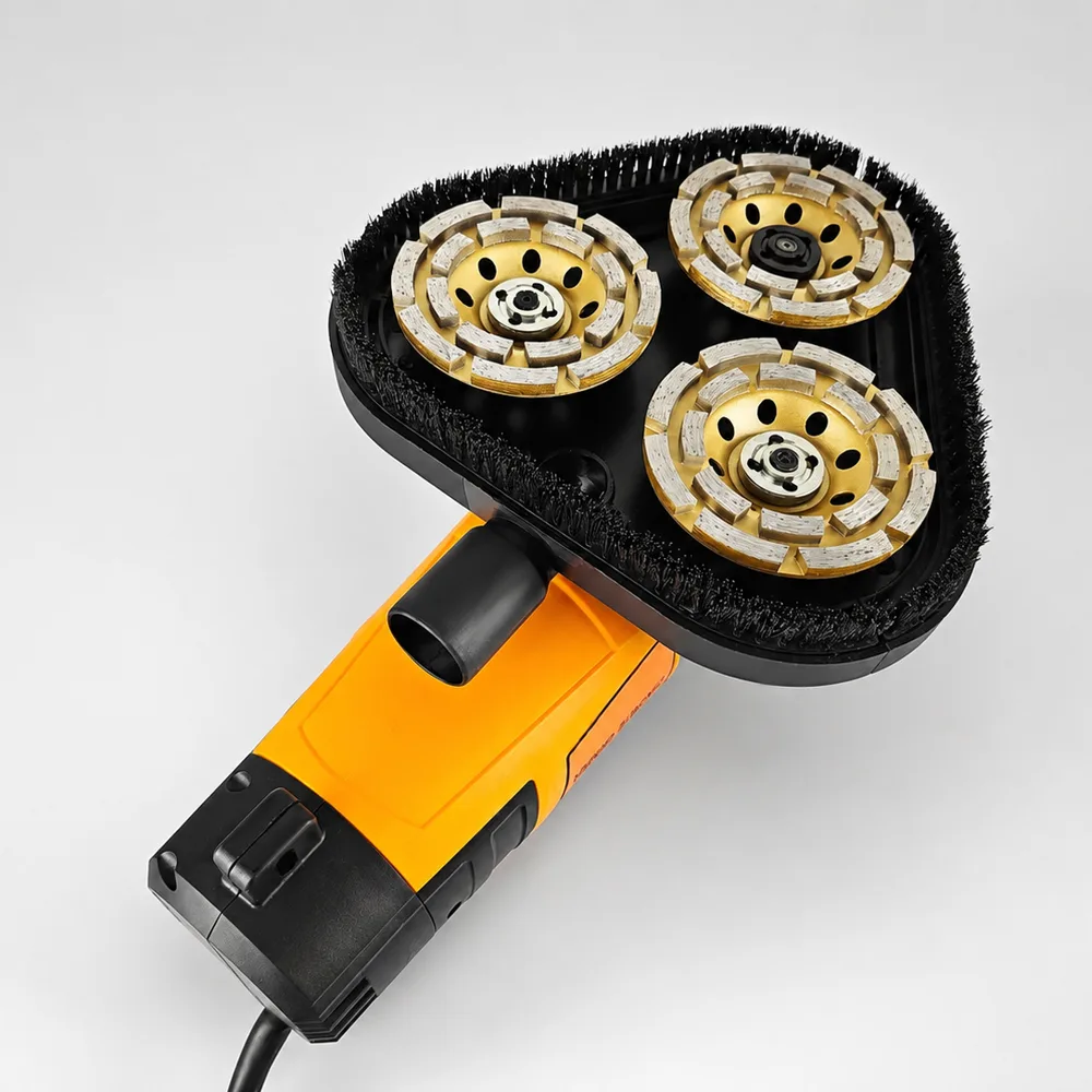 3-Wheel Dust-Free Wall Grinder, view 2