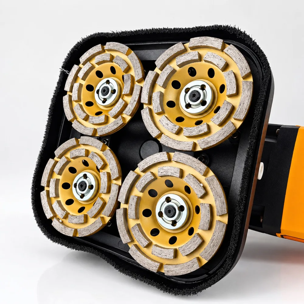 4-Wheel Dust-Free Wall Grinder, view 3